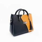 Alhaan Two-Tone Handbag