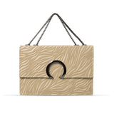 Elegant Textured Chain Bag