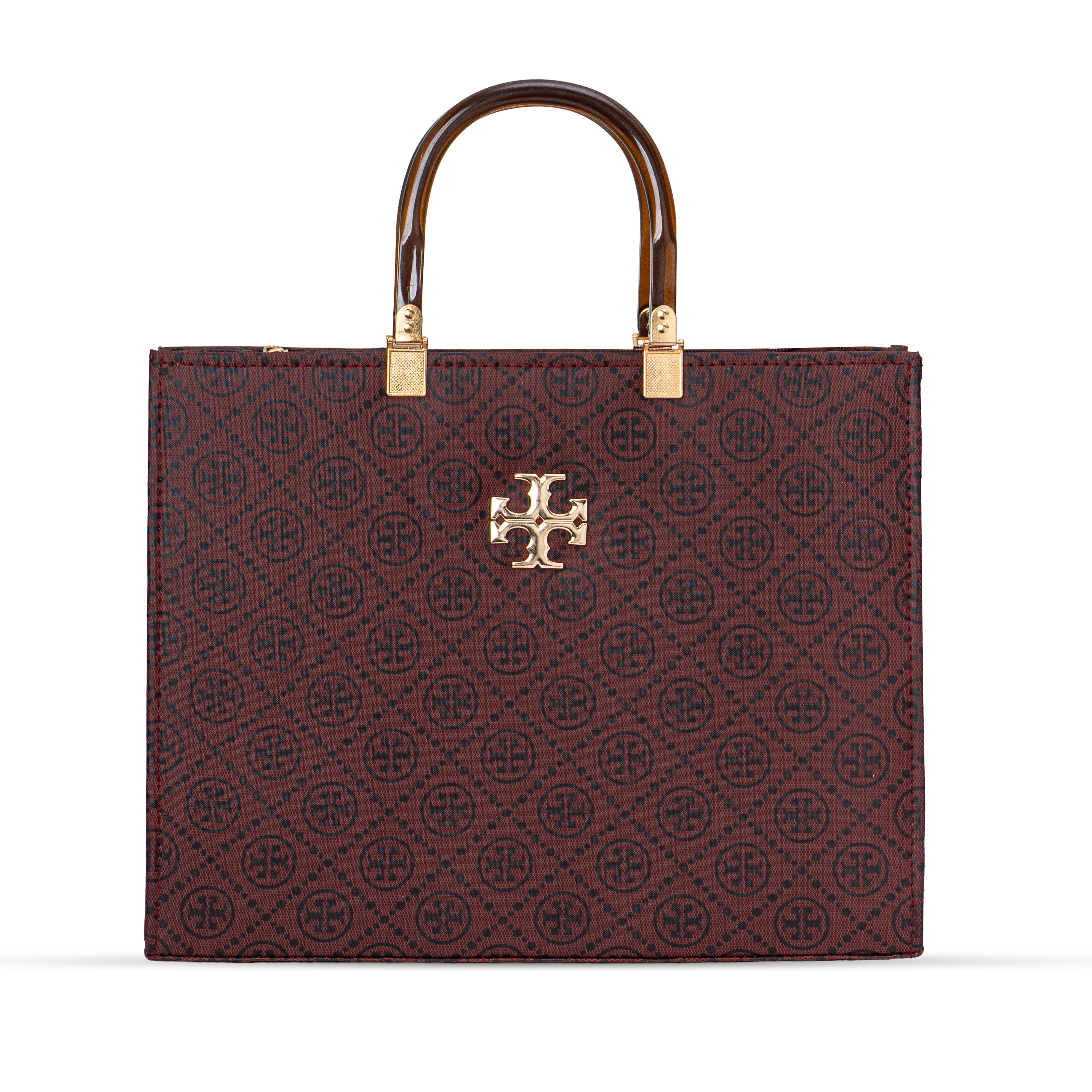 Luxe Monogram Tote Bag