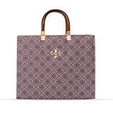 Luxe Monogram Tote Bag