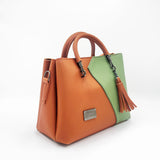 Alhaan Two-Tone Handbag
