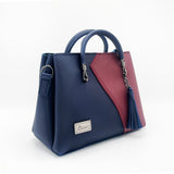 Alhaan Two-Tone Handbag