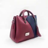 Alhaan Two-Tone Handbag